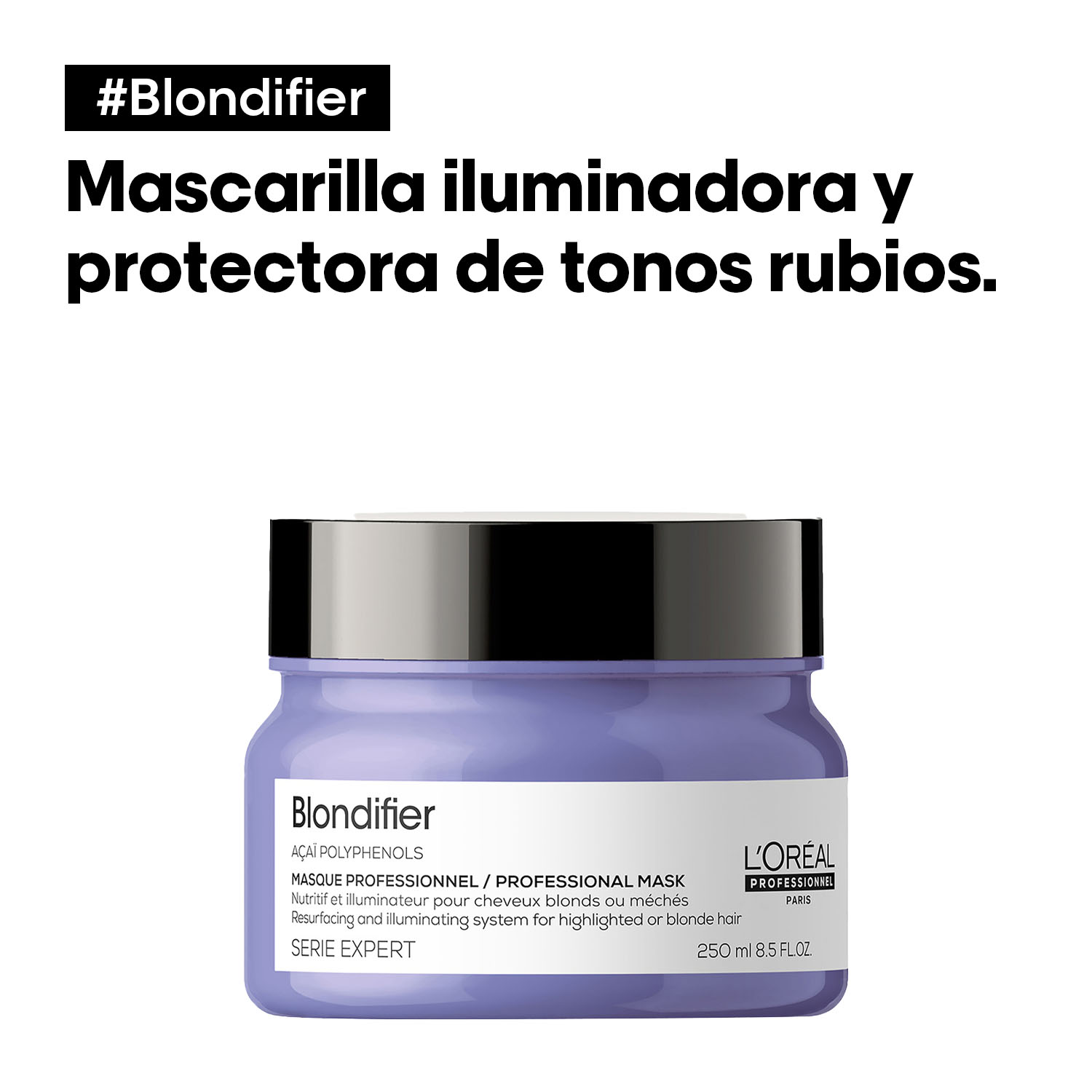 BLONDIFIER MASK (MASCARILLA ILUMINADORA PARA CABELLO RUBIO)